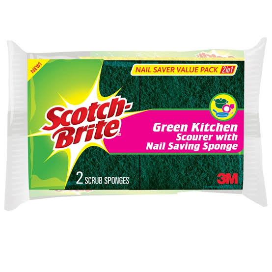 Max Scrub Spiral 2In 1 Jumbo