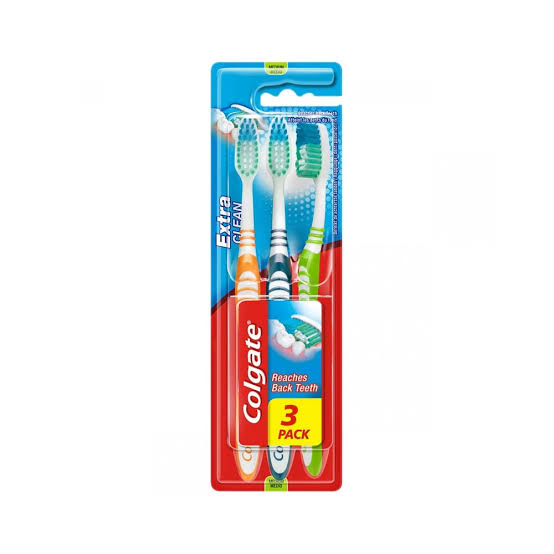 Colgate E-Clean M Tooth Brush 3 In 1 Pack