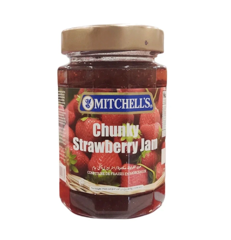 Mitchells Chunky Strw Jam 410