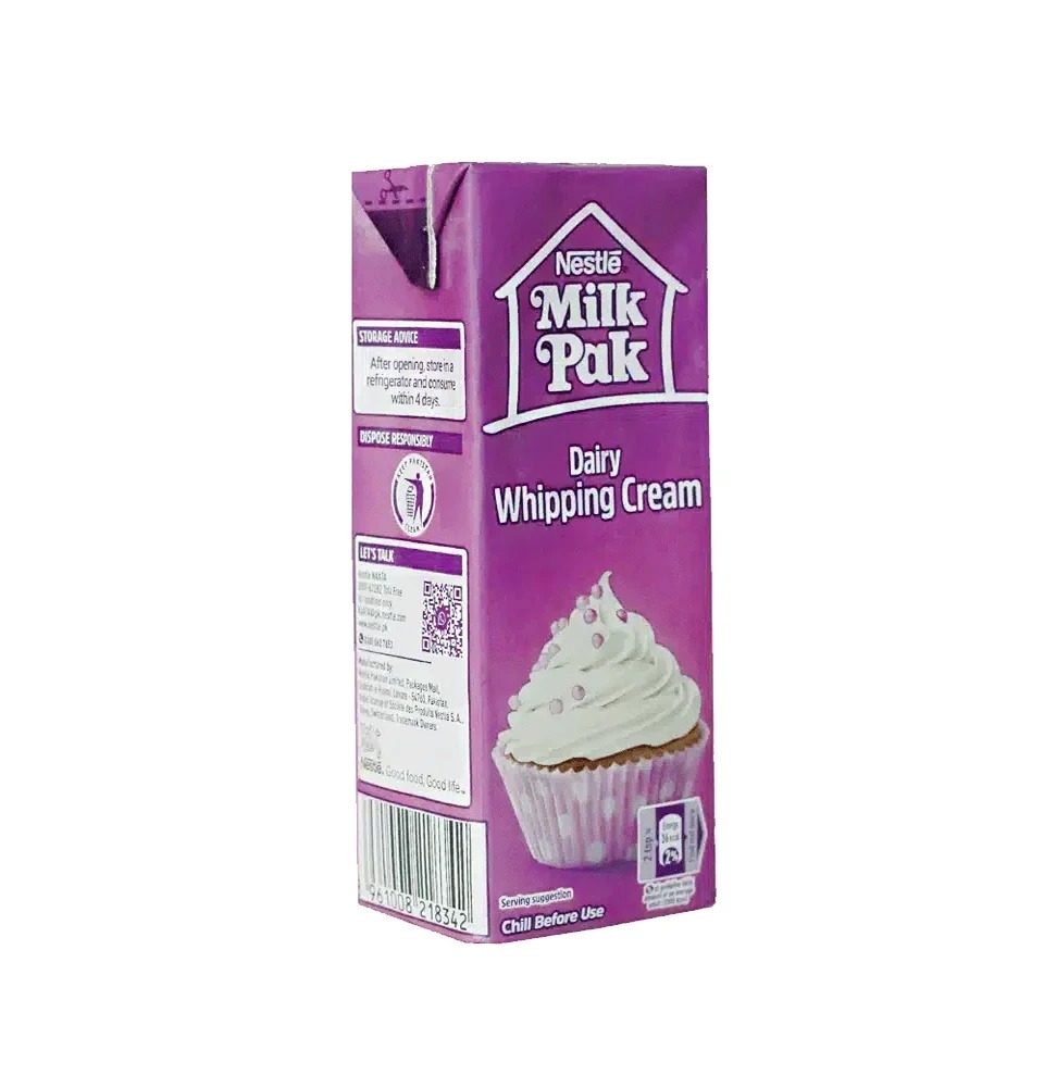 Nestle Milk Pak Whipping Cream 200 Ml