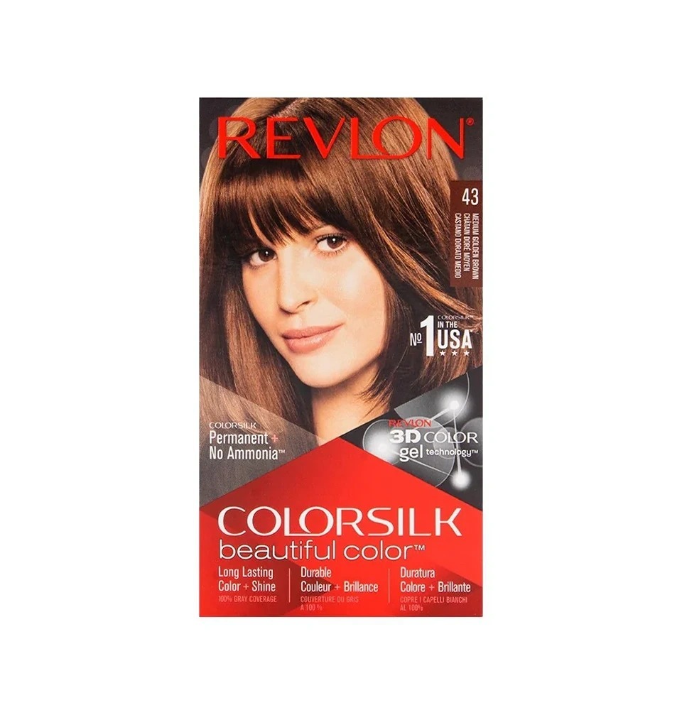 Revlon Color Silk – 43 M-Gldn-Brown