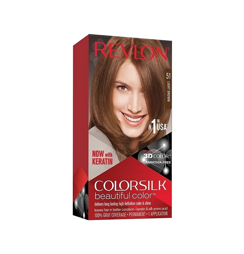 Revlon Color Silk – 51 Light Brown