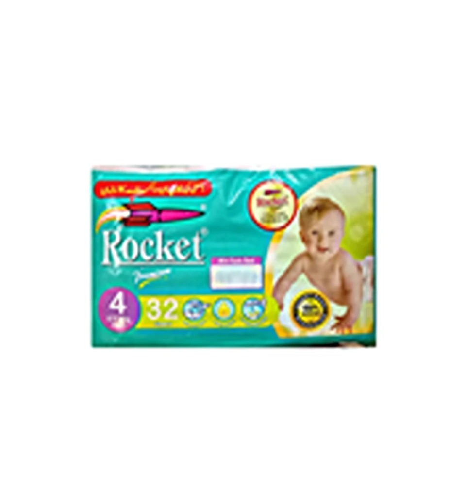 Rocket Diapers 4No 32 Ps