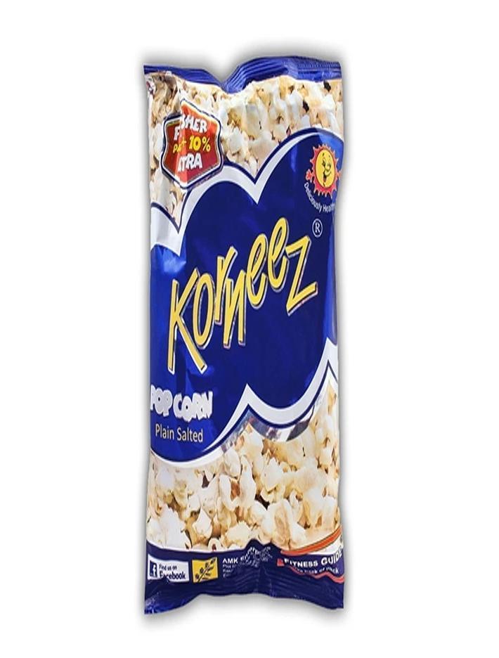 Korneez  Plain Salted Pop Corn 30Gm