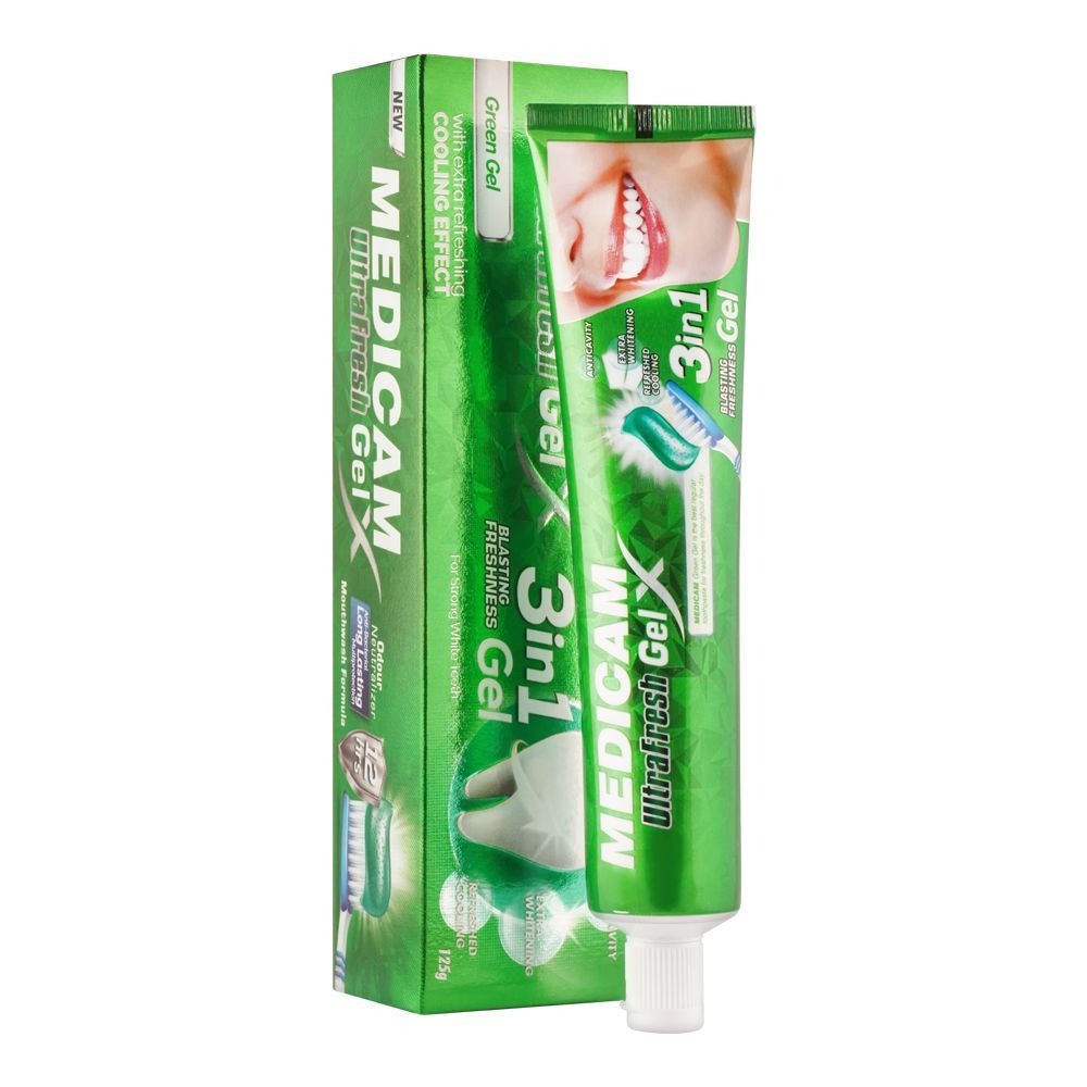 Medicam Green Gel Paste 125 Grms