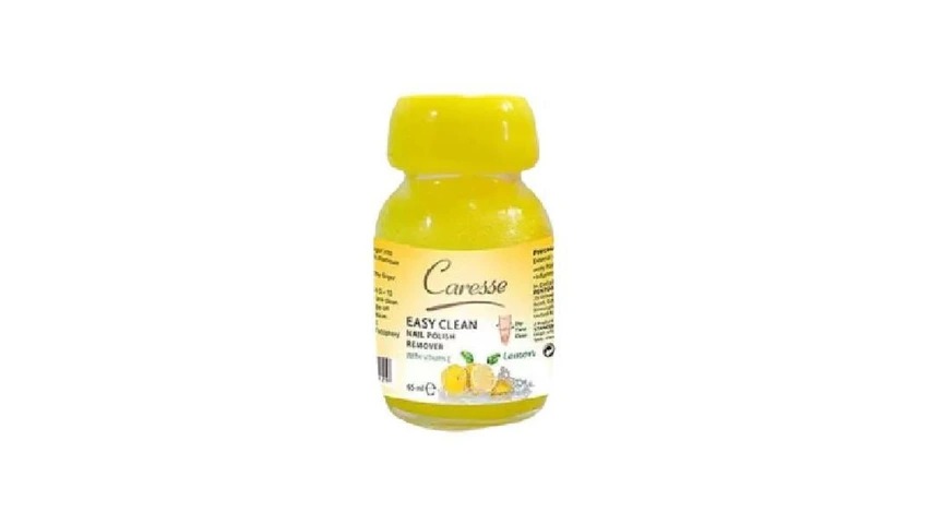 Caress Nail Polish Remover 65Ml Lemon