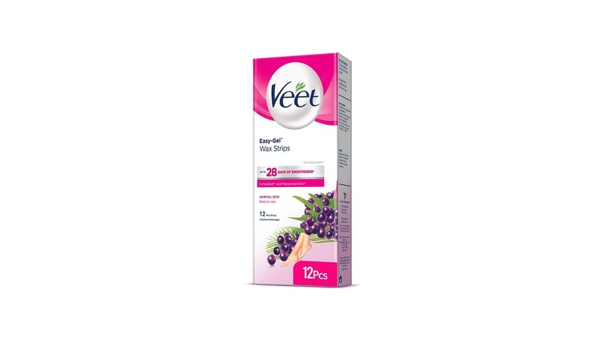 Veet 12 Wax Strips Normal Skin