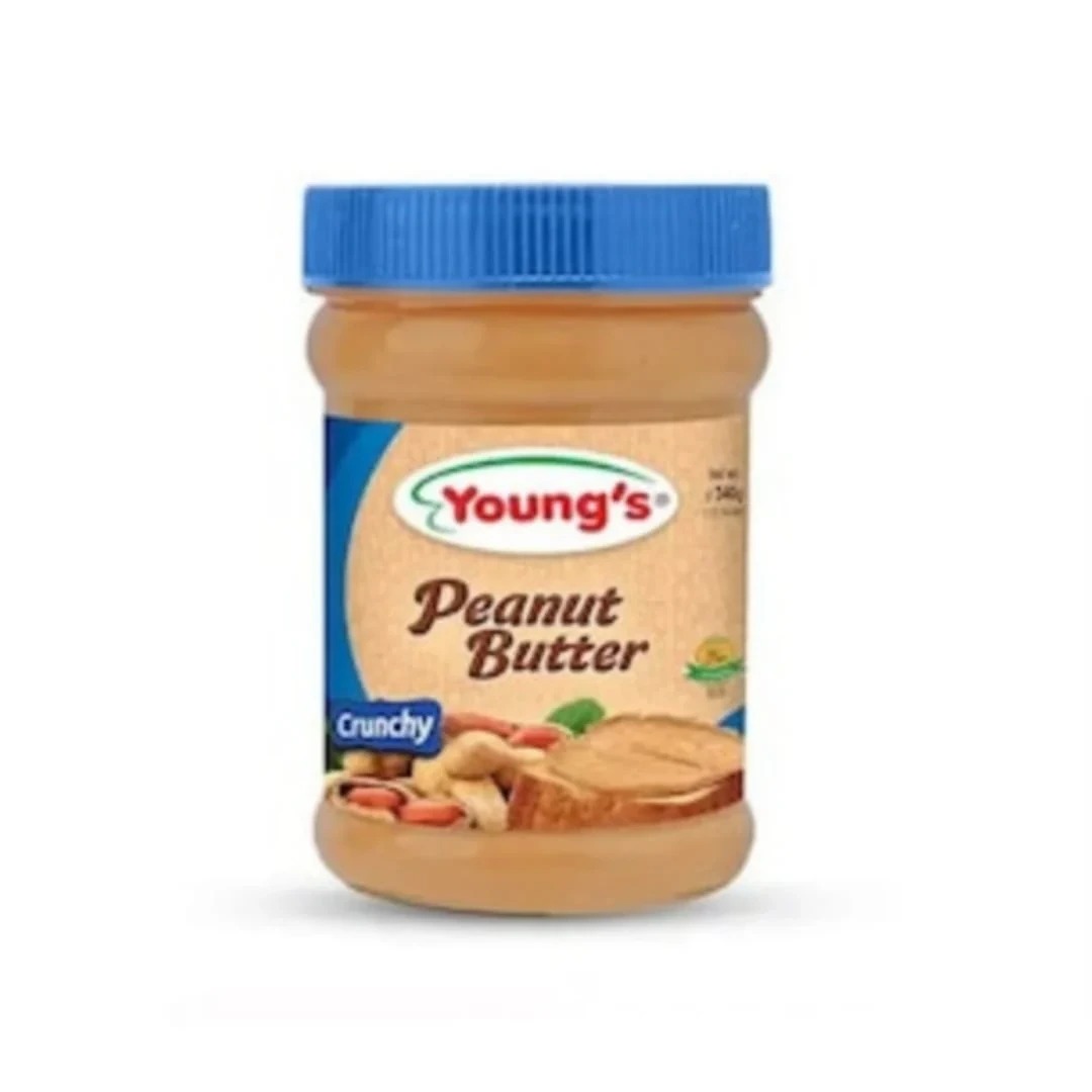 Youngs Peanut Butter Chunks 450Gm