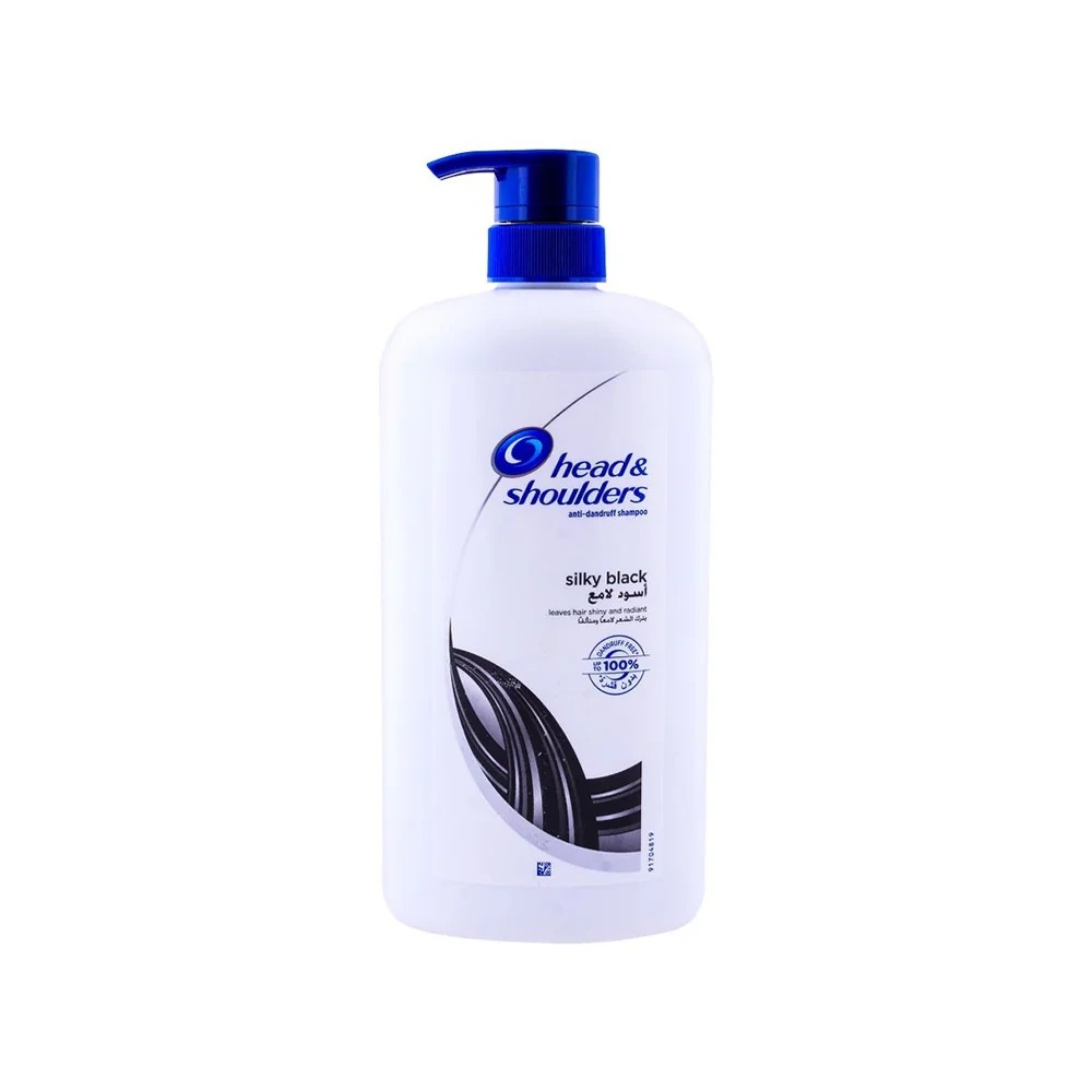 H-S Shampoo 1000Ml Silky Black