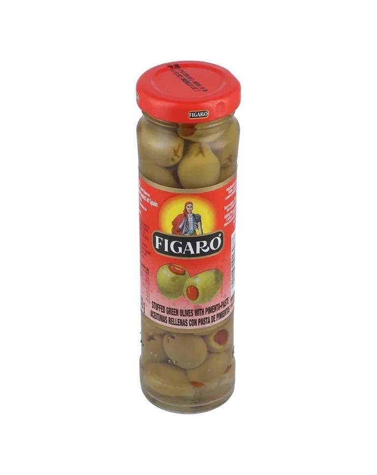 Figaro Pitted Green Olives 70G