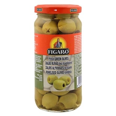 Figaro Pitted Green Olives 110G