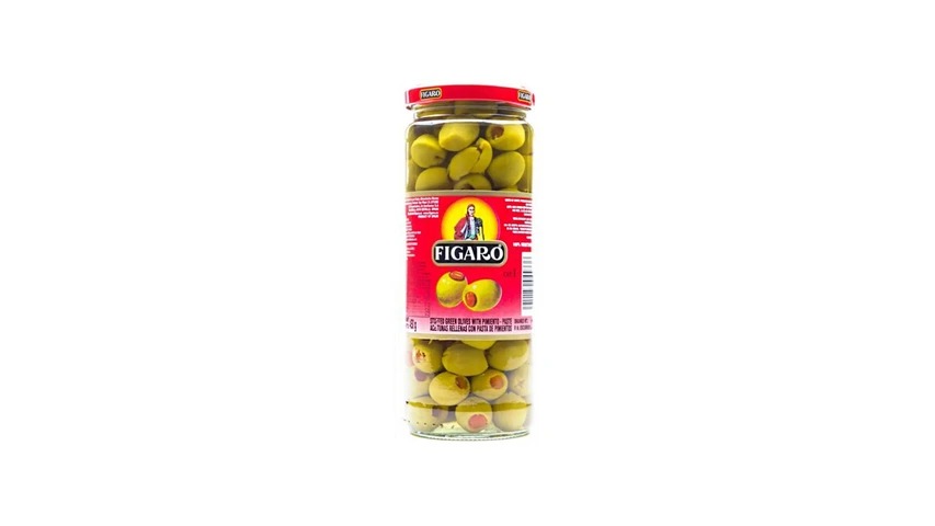 Figaro Plain Green Olives 140G