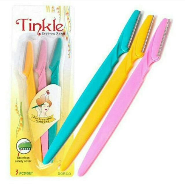 Tinkle Eyebrow Razor 3 Pcs Set