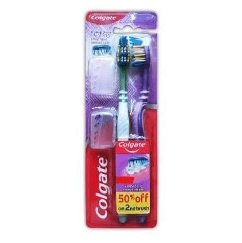 Colgate Zig Zag Brush Dbl Pack