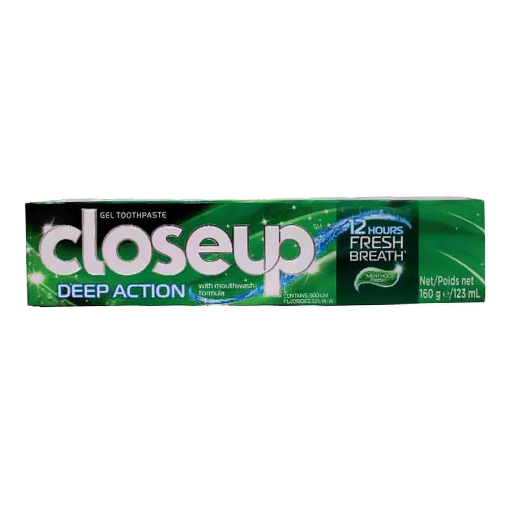 Closeup D-Action  Tooth Paste 160 Grms Green