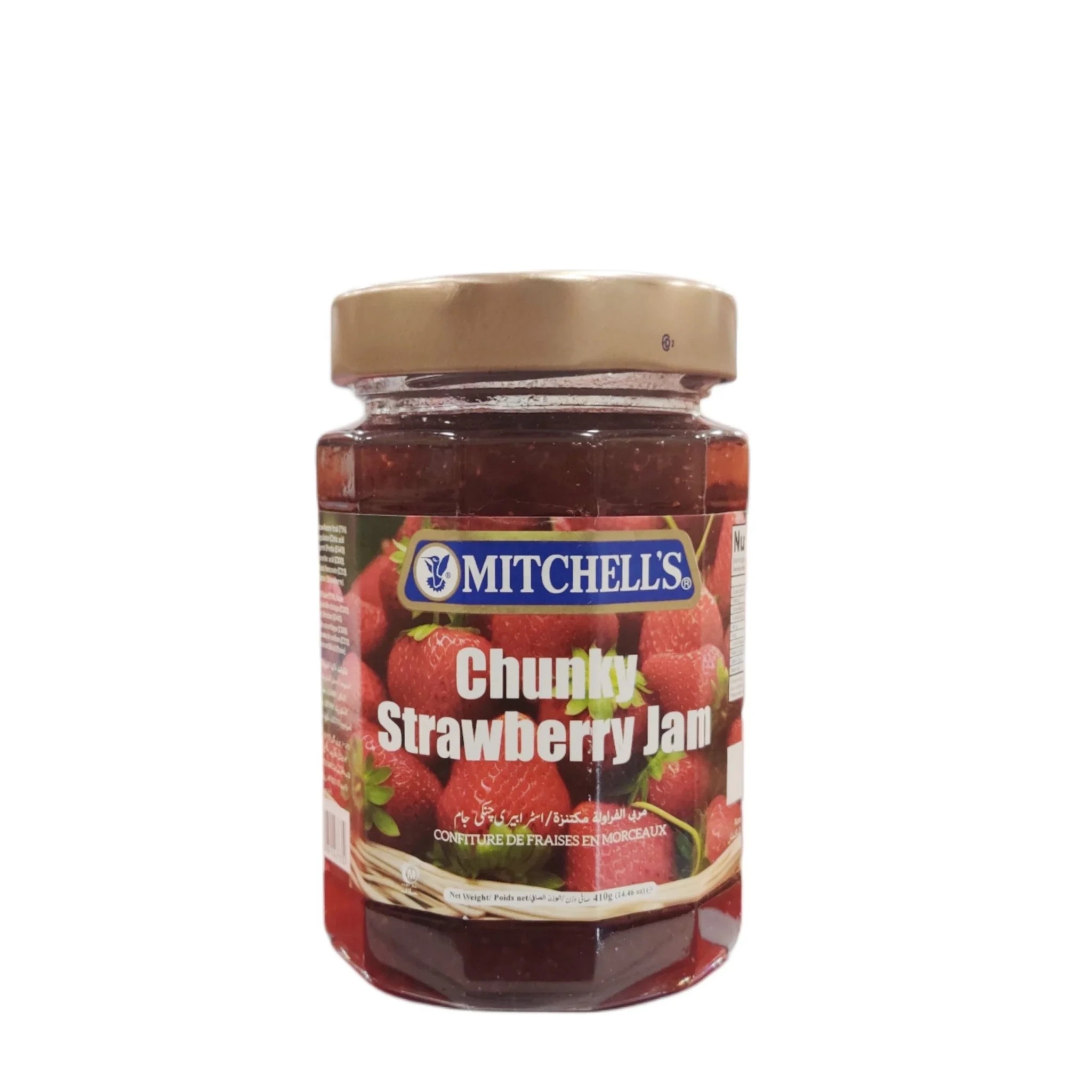 Mitchells Chunky Strw Jam 410