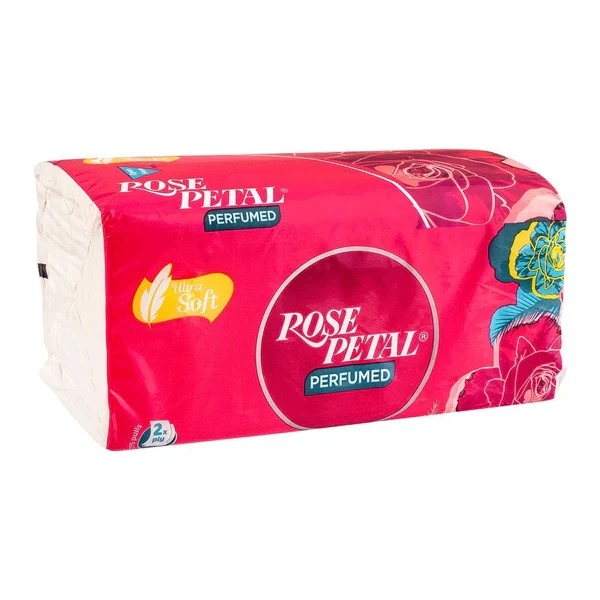 Rose Petal Perfumed 550 Sheets Pack
