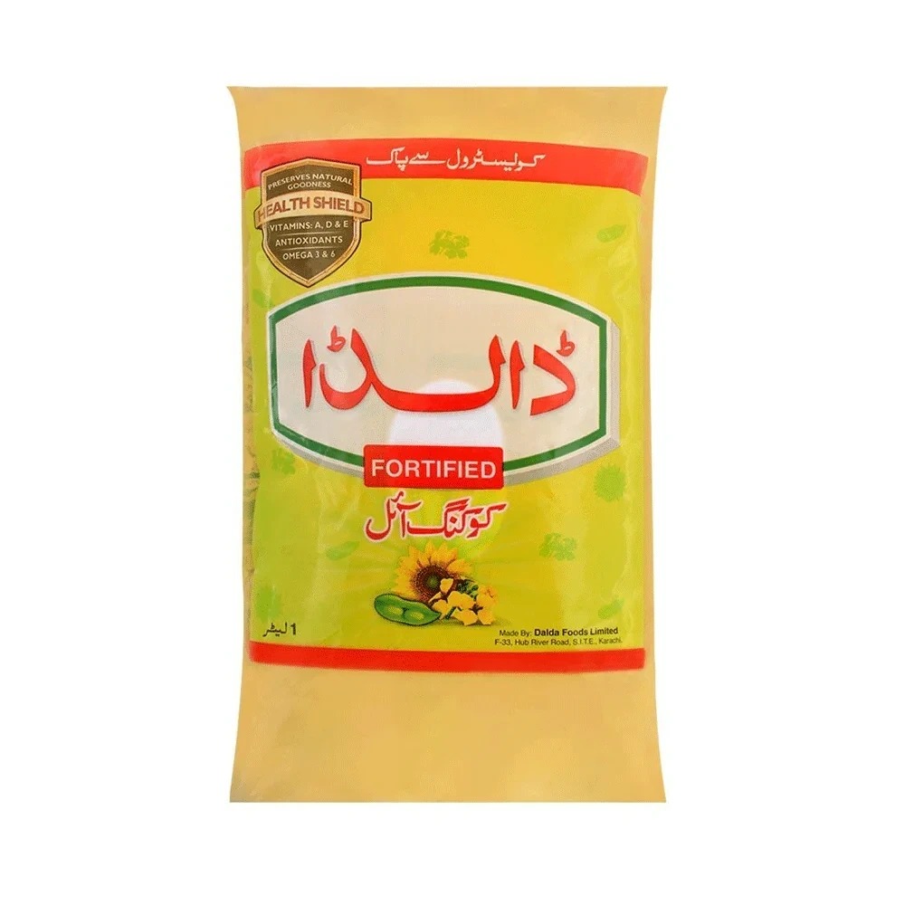 Dalda Cooking Oil 1 Ltr Pouch