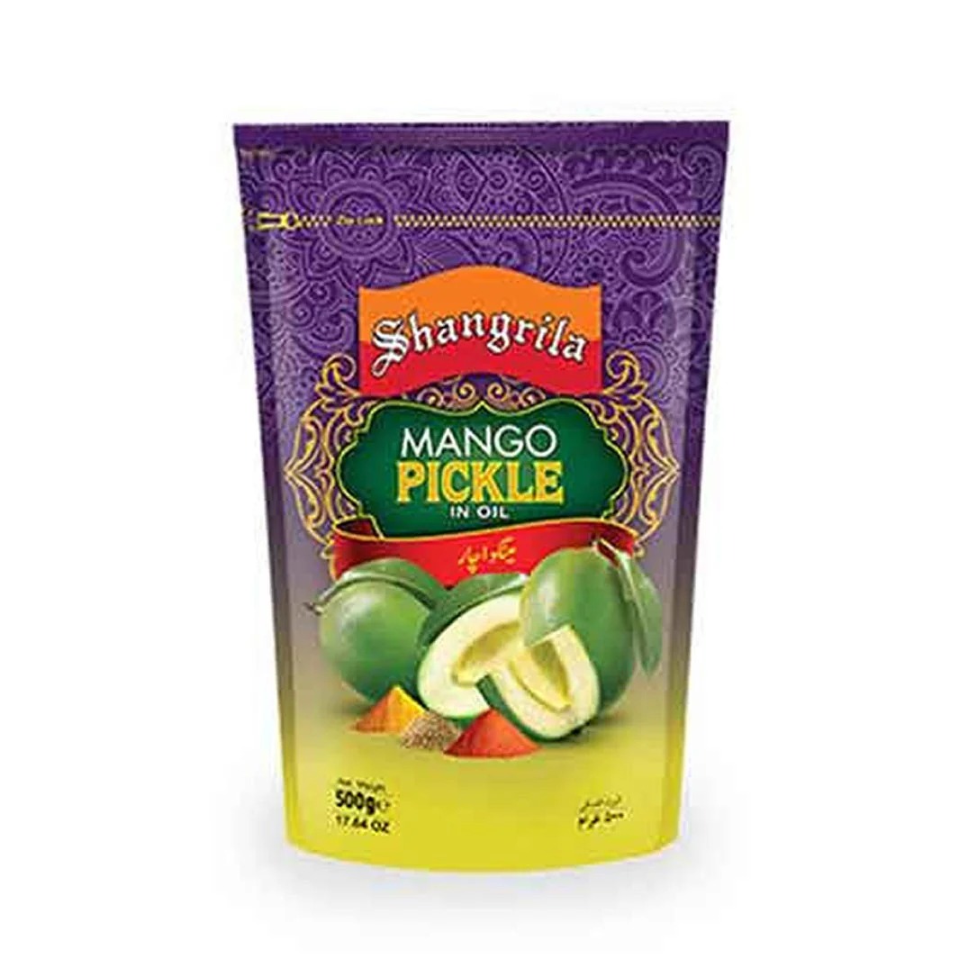 Shangrilla Mango Pickle 500 Grms Pouch