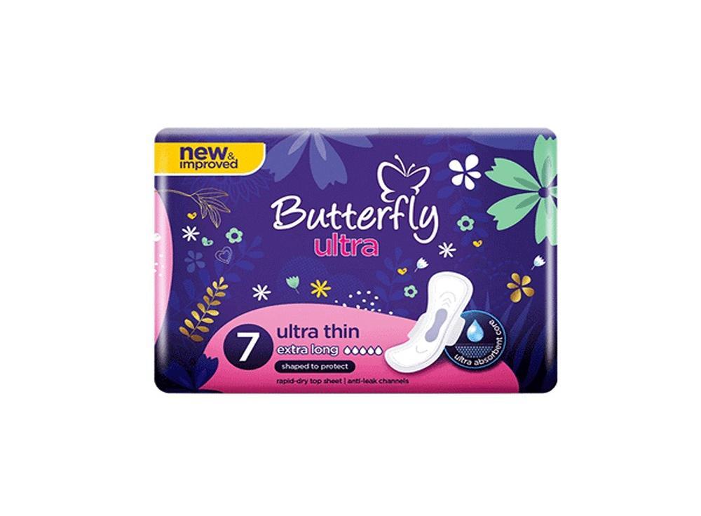 Butterfly Breathable U-T Pads Xl 7 Pcs