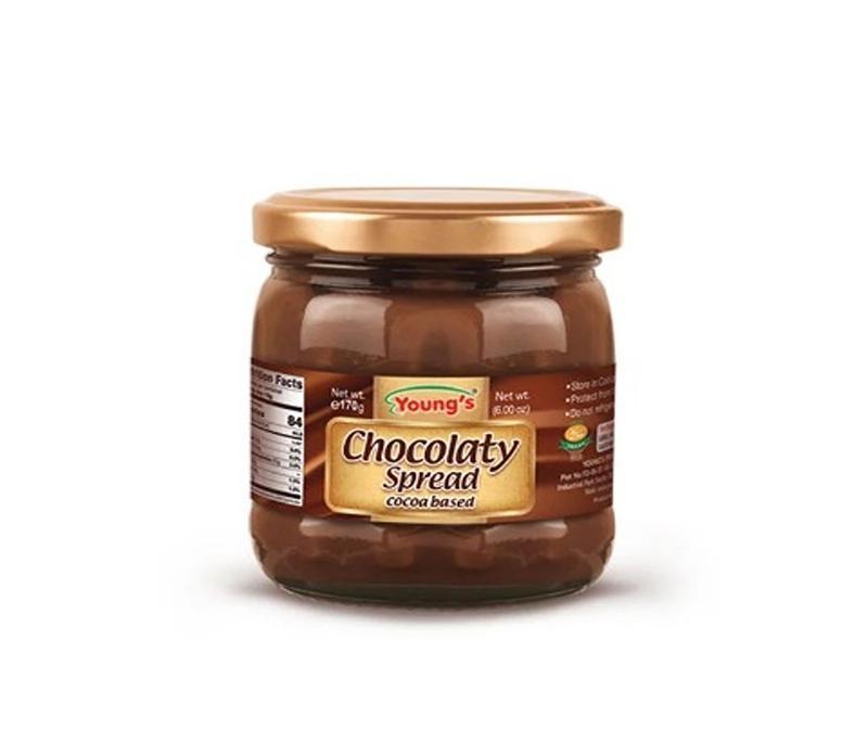 Youngs Chocolaty Spread 170 Grms Jar