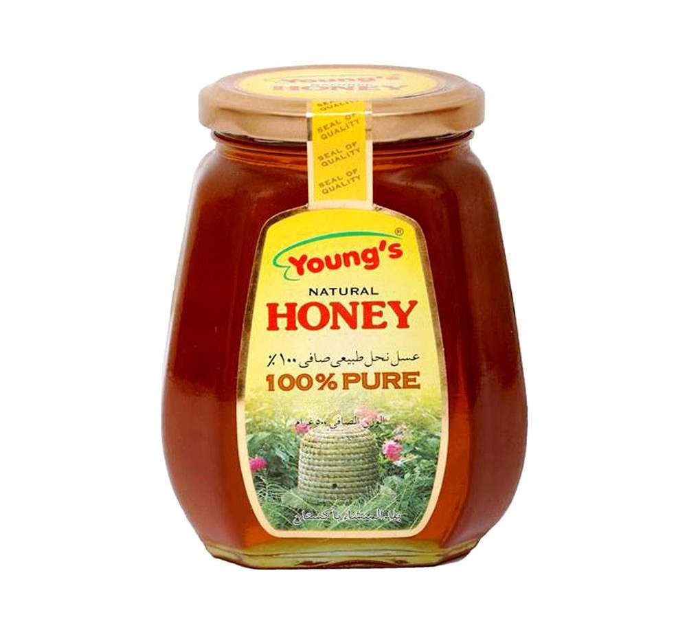 Youngs Natural Honey 500 Ml Jar