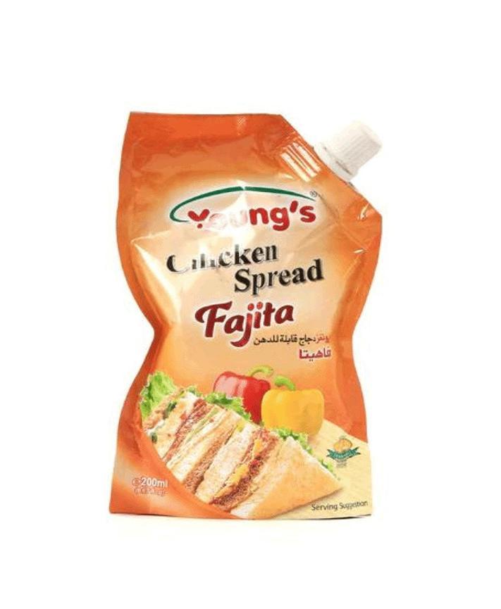 Youngs Fajita Chicken Spread 200 Ml