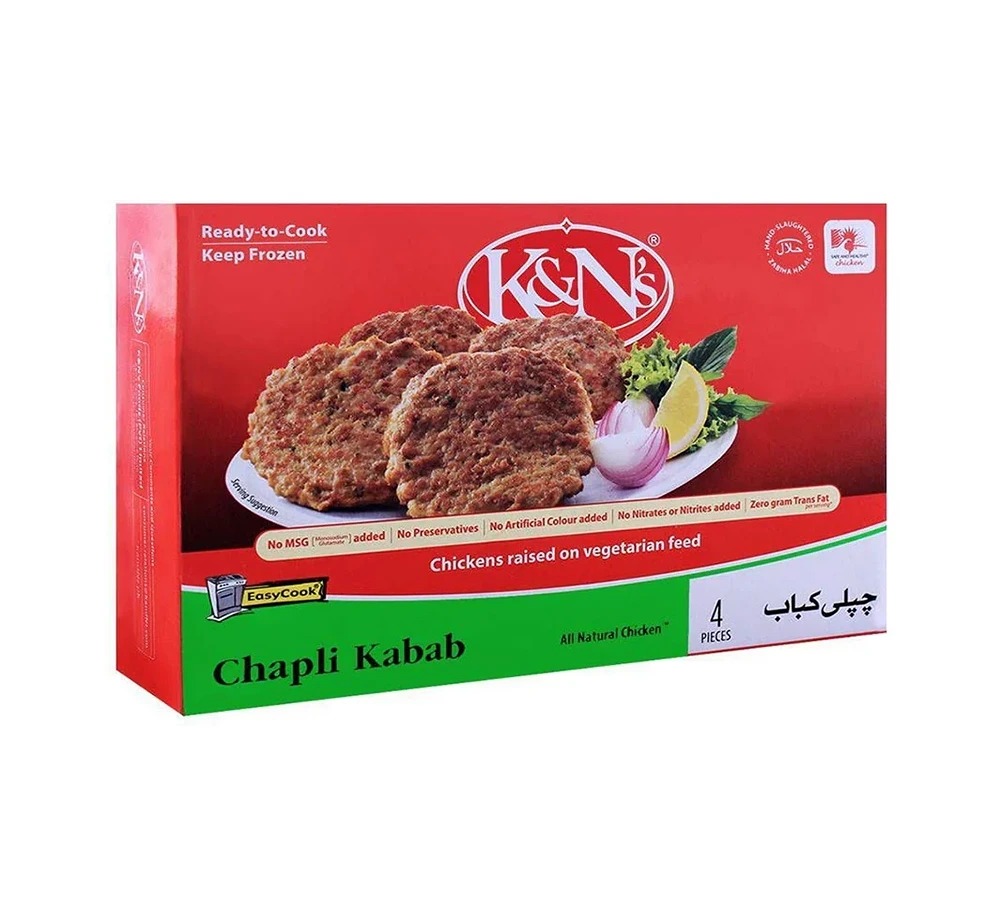 K-N Chapli Kabab 4P 300 Grms