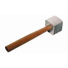 MEAT HAMMER WOOD HANDLE