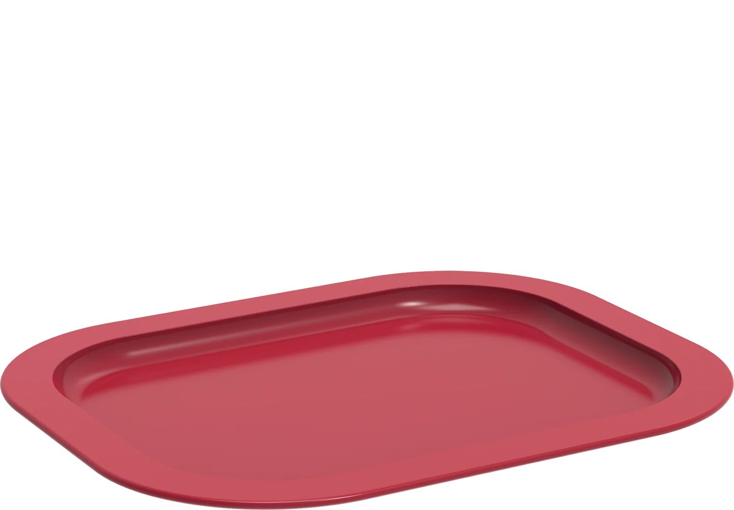 SERVING TRAY LARGE RED  Safari