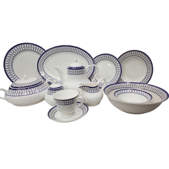 DINNER SET BONE 61PCS