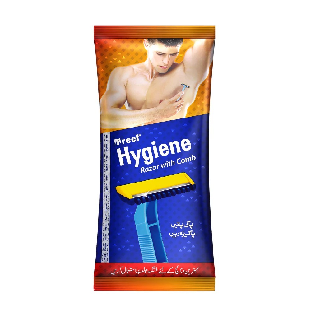 TREET HYGIENE RAZOR WITH COMB 1 PC