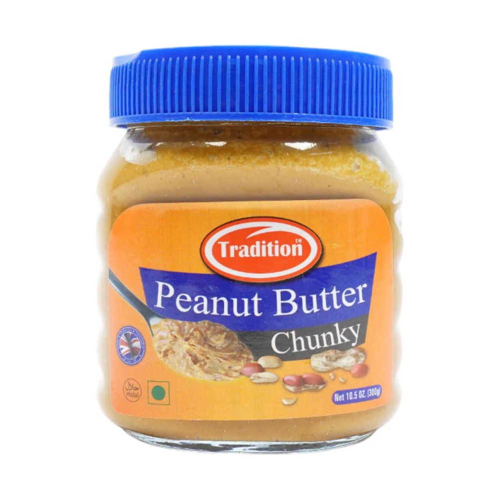 TRADITION Peanut Butter CHUNKY 300GM