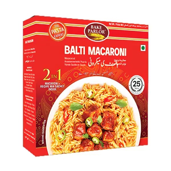 B-P BALTI MACARONI 250 GRMS