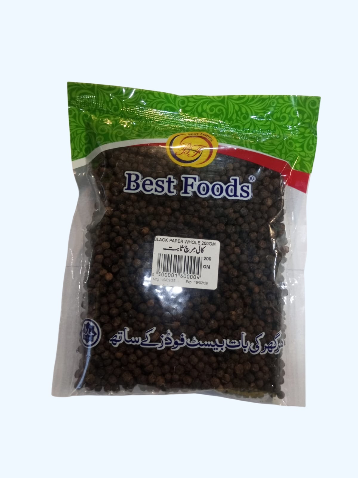 B/F BLACK PEPPER WHOLE 100GM