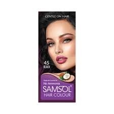 SAMSOL HAIR COLOR -45 BLACK COCO