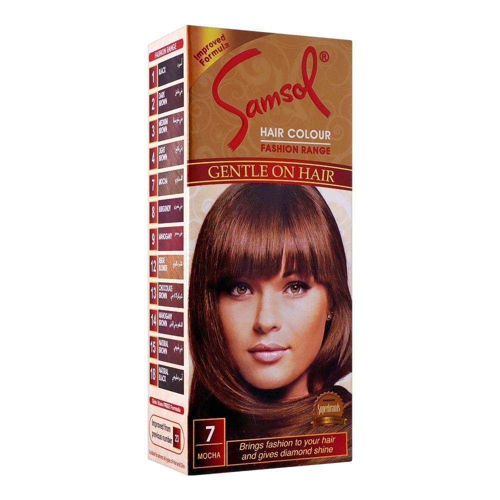 SAMSOL HAIR COLOR -7 MOCHA