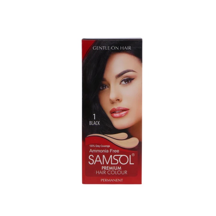 SAMSOL HAIR COLOR -1 BLACK