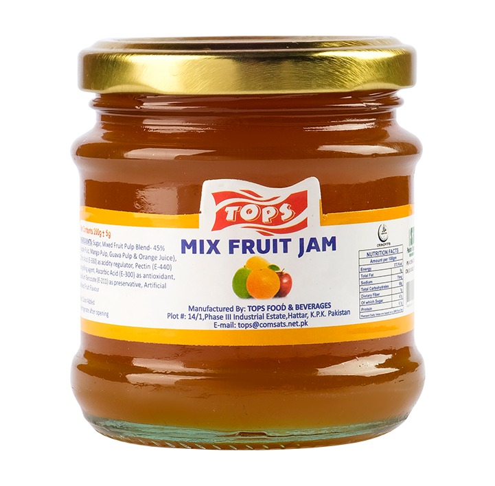TOPS MIXED JAM 200 GM