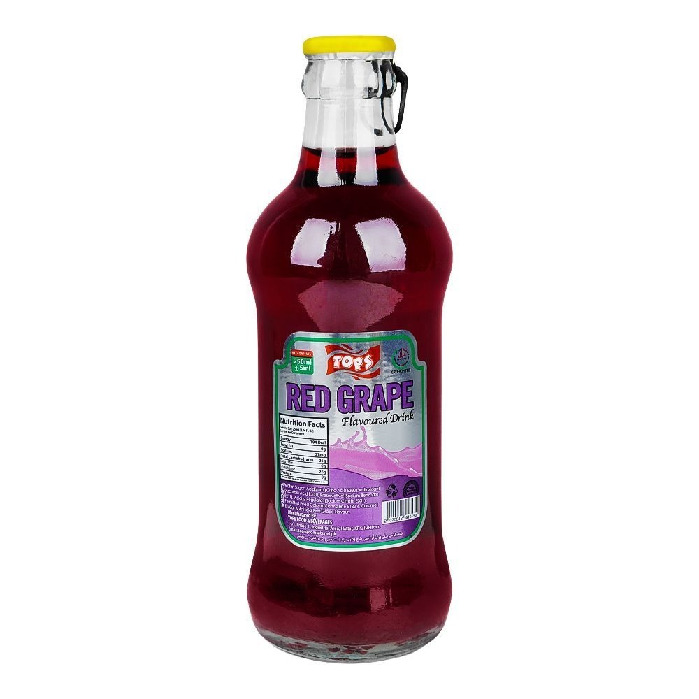 TOPS RED GRAPE FRIUT DRINK 250 ML (NR)