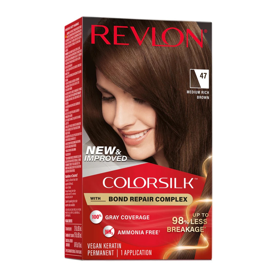 REVLON COLOR SILK – 47 M-RICH-BROWN