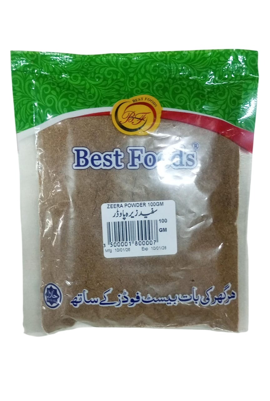 B/F WHITE ZEERA POWDER 100GM
