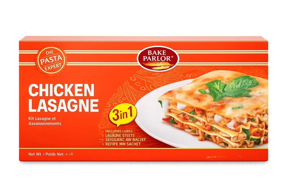 BP CHICKEN LASAGNE 3IN1250GM