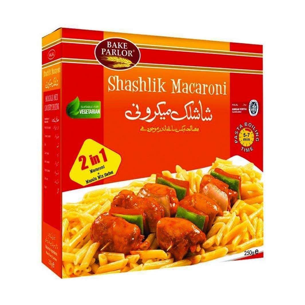 B-P SHASHLIK MACARONI 250 GRMS