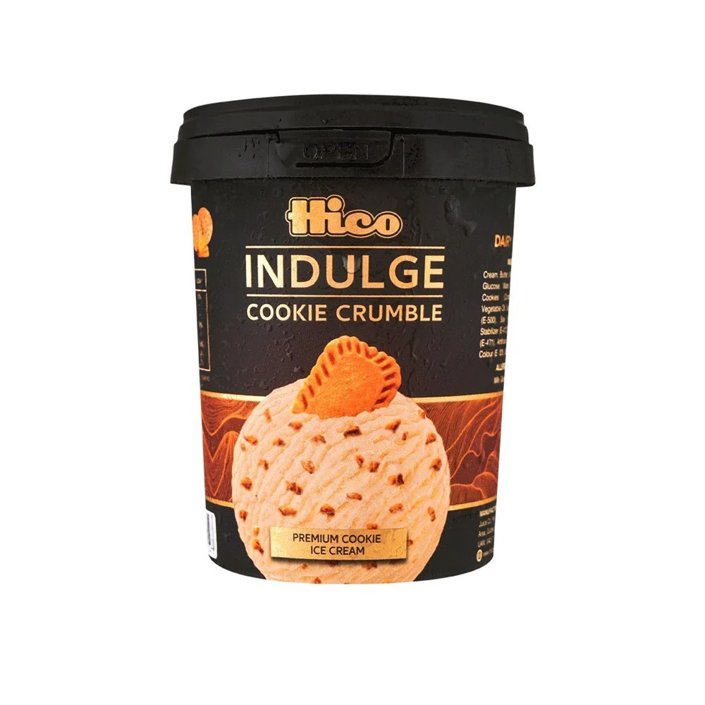 HICO INDULGE COOKIE CRUMBLE 500 ML