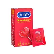 DUREX STRAWBERRY CONDOM