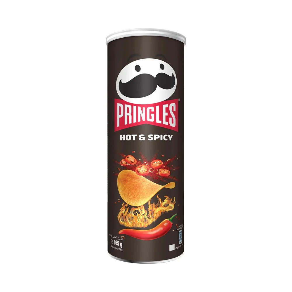 PRINGLES HOT – SPICY 165 GRMS Chips