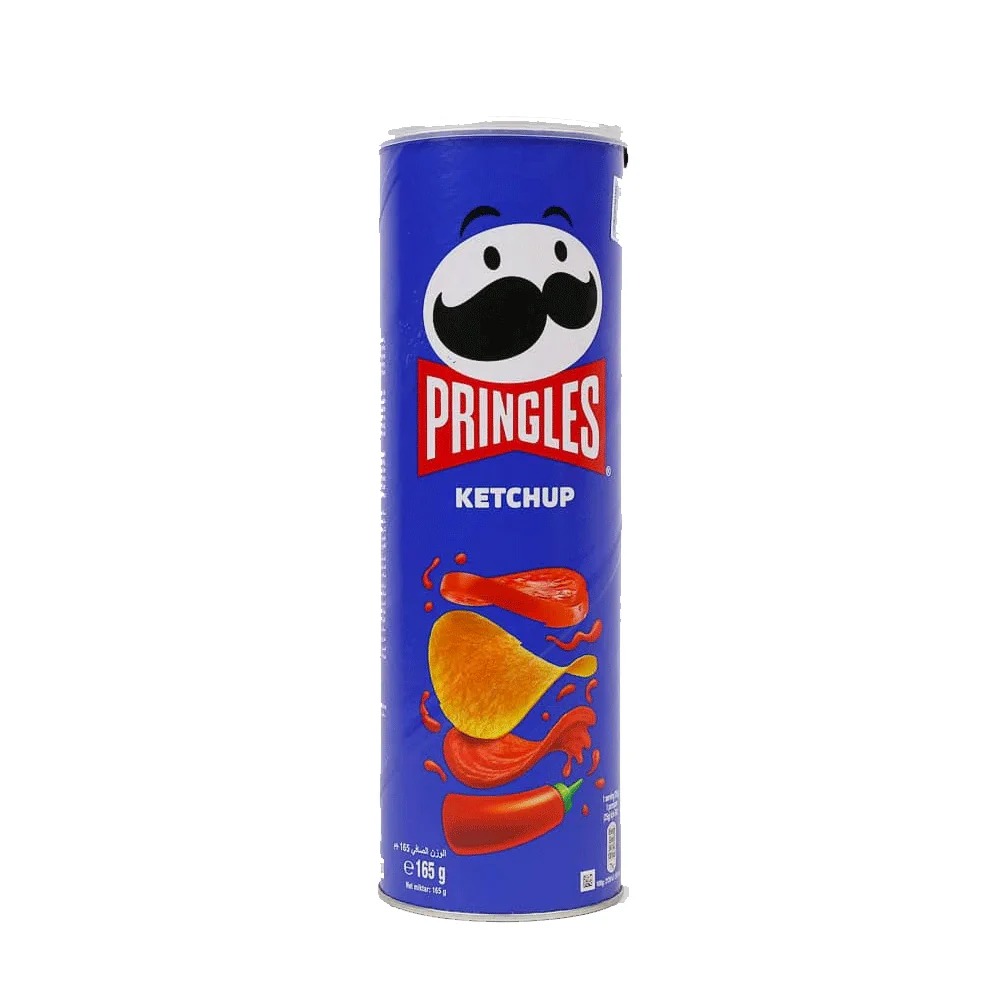 PRINGLES KETCHUP 165 GRMS Chips