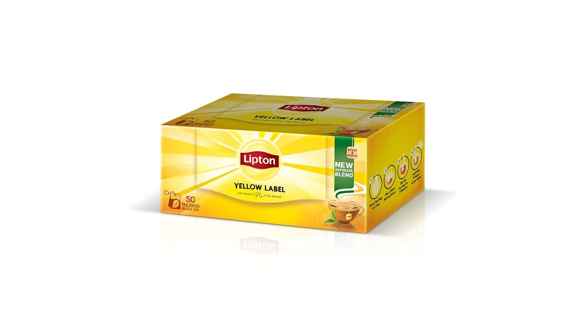 LIPTON TEA   BAGS 50PC