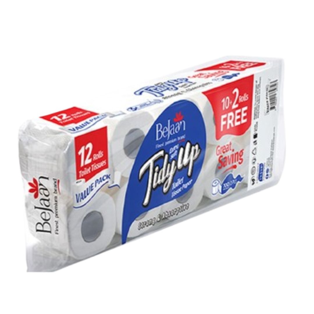 BEJAN TIDDY UP TOILET ROLL10+2